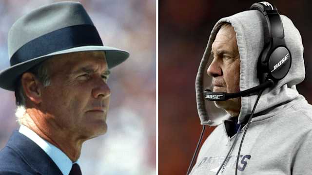Patriots - Bill Belichick Tom Landry